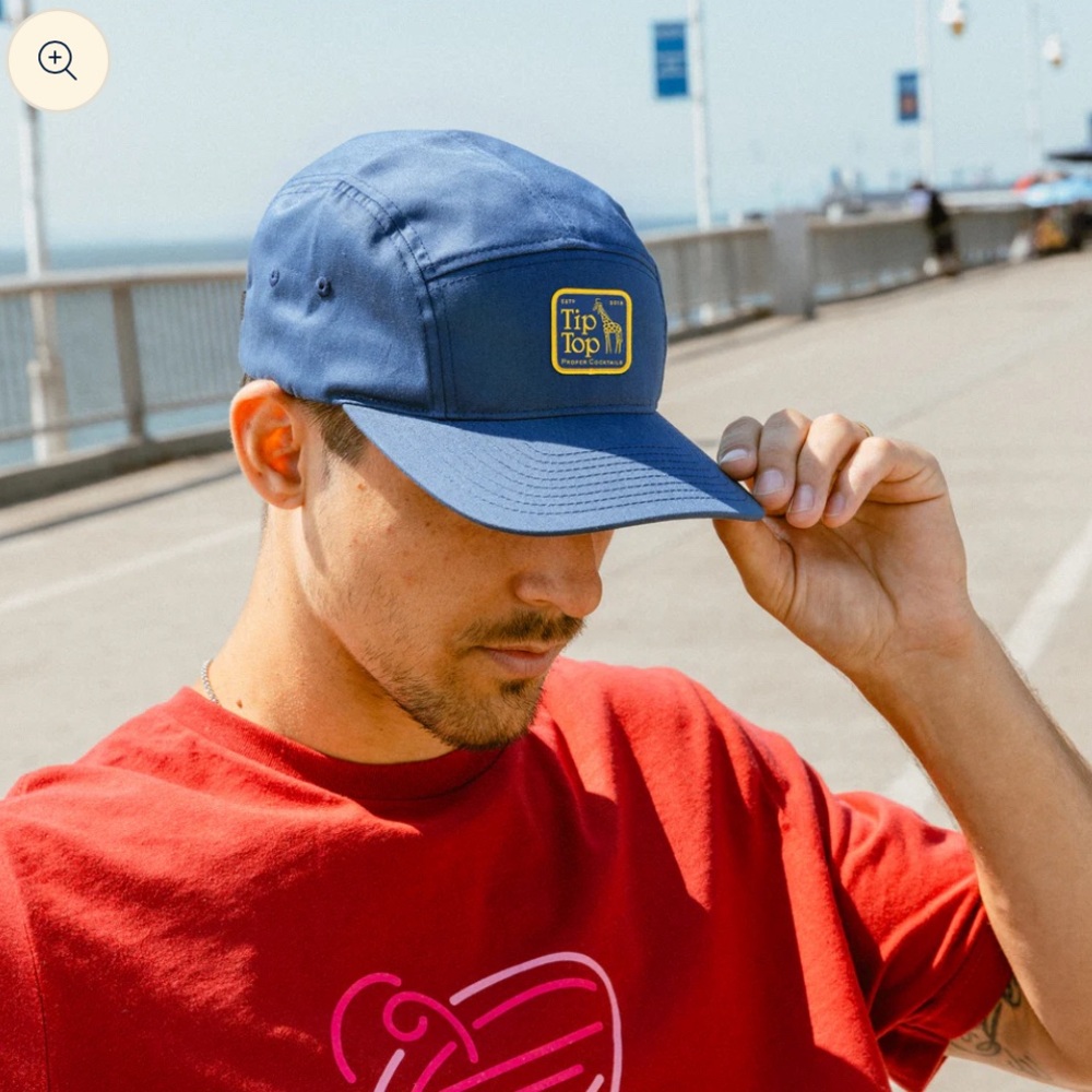 Tip Top Cocktails Limited Edition Navy 5-Panel Racer Hat